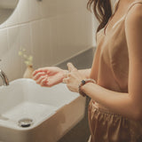 Smooth Champagne Skinny Silk Scrunchies