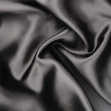 Shimmer Charcoal Silk Pillowcase - BURR