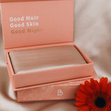 Smooth Champagne Silk Pillowcase - BURR