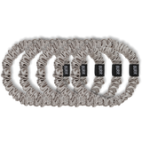 Lullaby Grey Skinny Silk Scrunchies