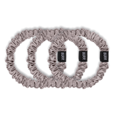 Pale Thistle Skinny Silk Scrunchies