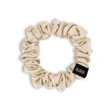 Pale Yellow Silk Scrunchie