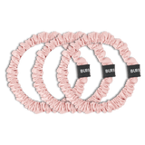 Soft Pink Skinny Silk Scrunchie - BURR