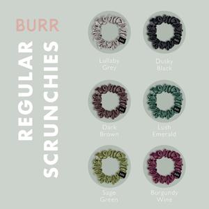 BURR Silk Pure Mulberry Silk Scrunchies