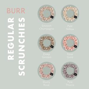 BURR Silk Pure Mulberry Silk Scrunchies