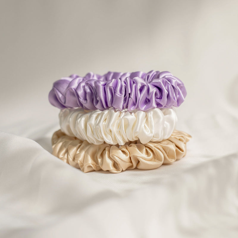 Lavender Dream Silk Scrunchie